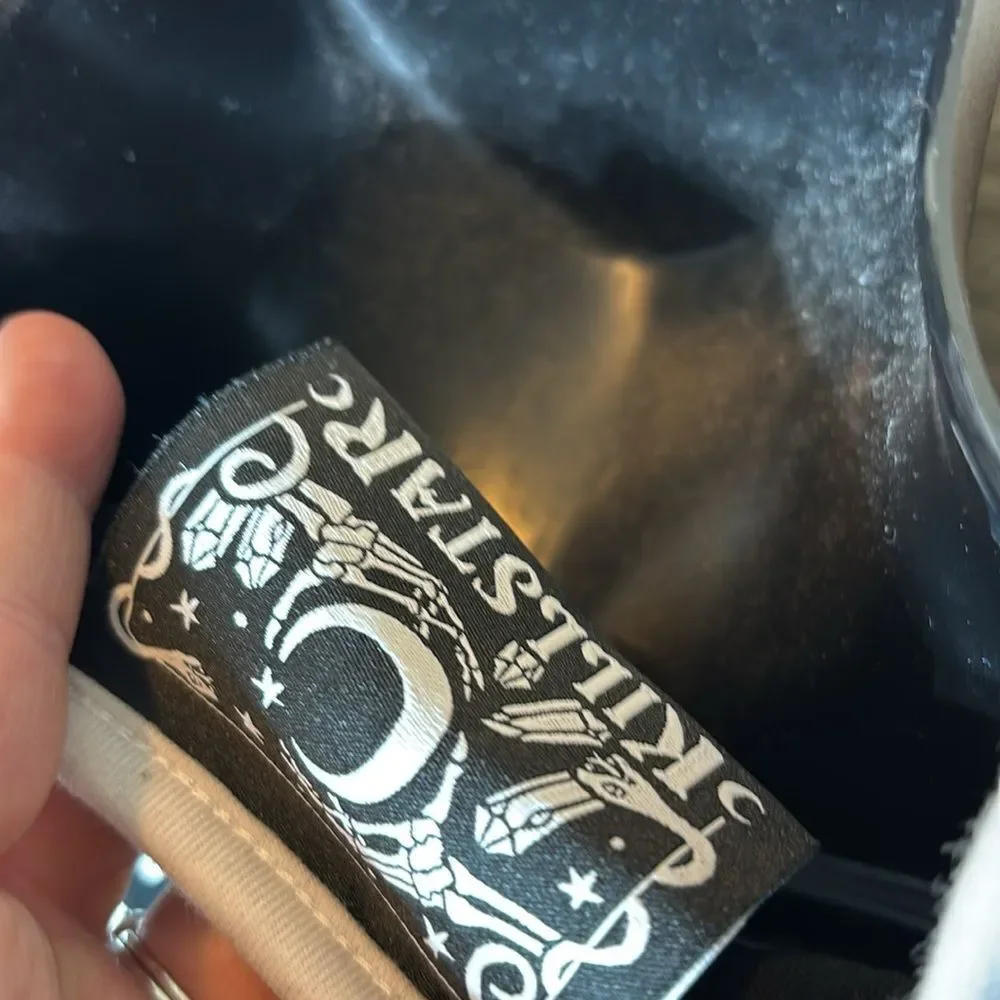 Killstar dolls kill crop baby tee astrology signs Whimsigoth zodiac small - Picture 4 of 5